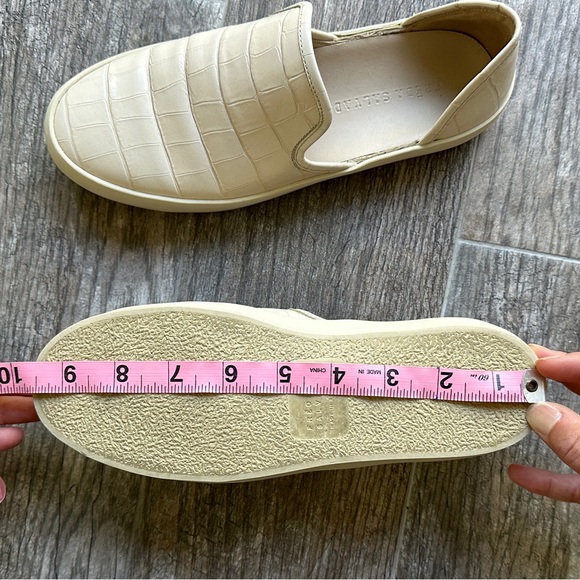 Frēda Salvador EDDY d’Orsay Slip-On Sneakers size 6 cream color - Picture 7 of 7